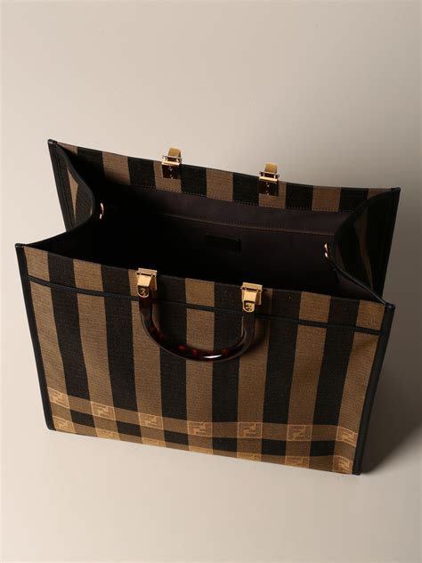 fendi ff logo tote bag|vintage fendi bags authenticity.